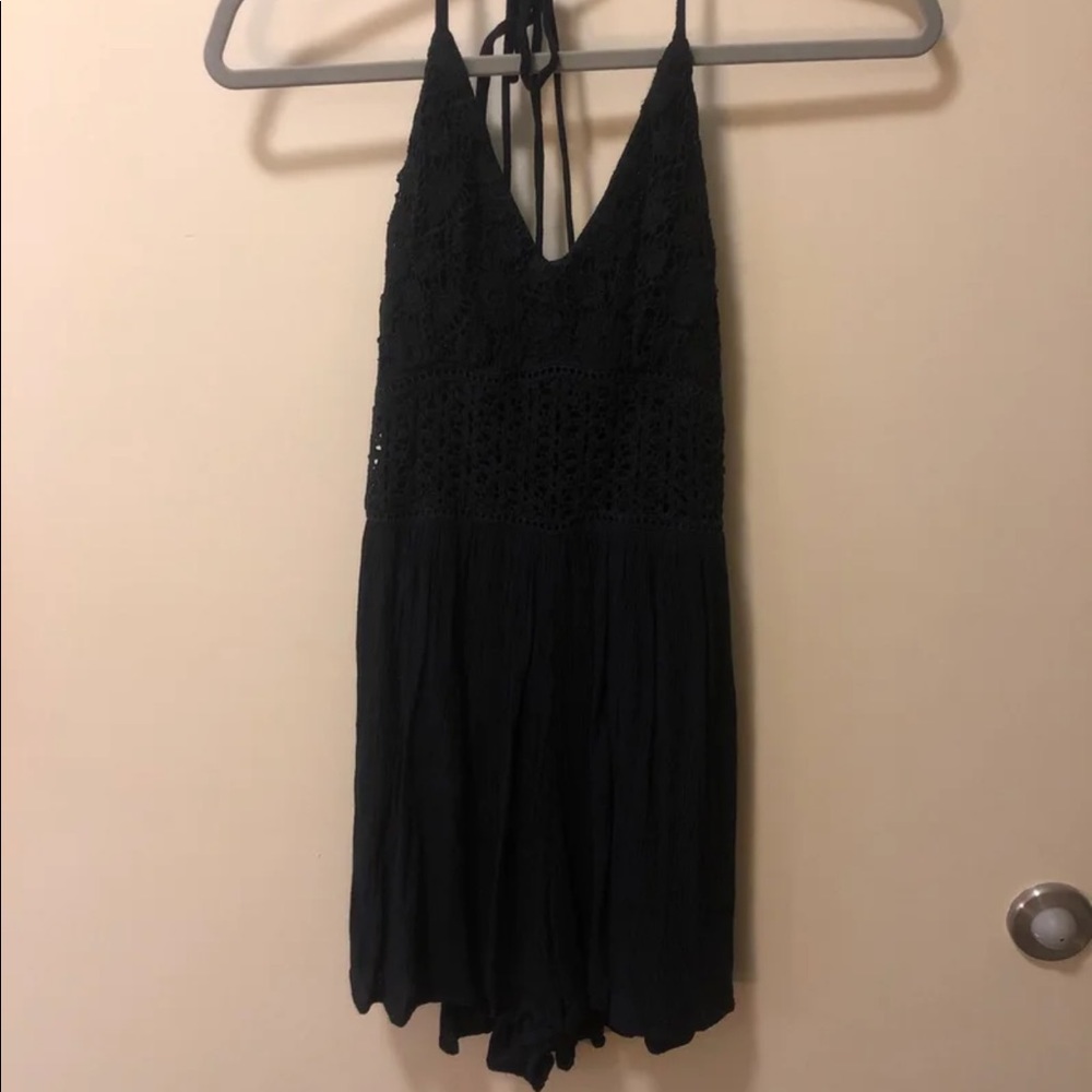 Abercrombie Black Romper, Size S